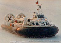 AP1-88 hovercraft with the Scandinavian company SAS -  (credit: The <a href='http://www.hovercraft-museum.org/' target='_blank'>Hovercraft Museum Trust</a>).